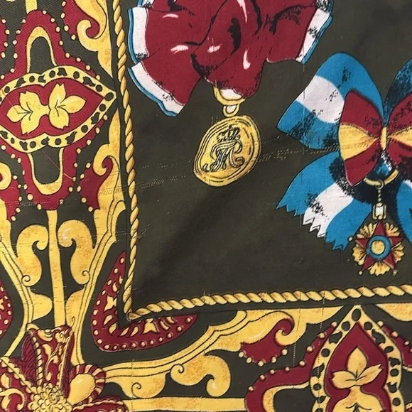 Vintage Baroque vintage scarf - Picture 13 of 16